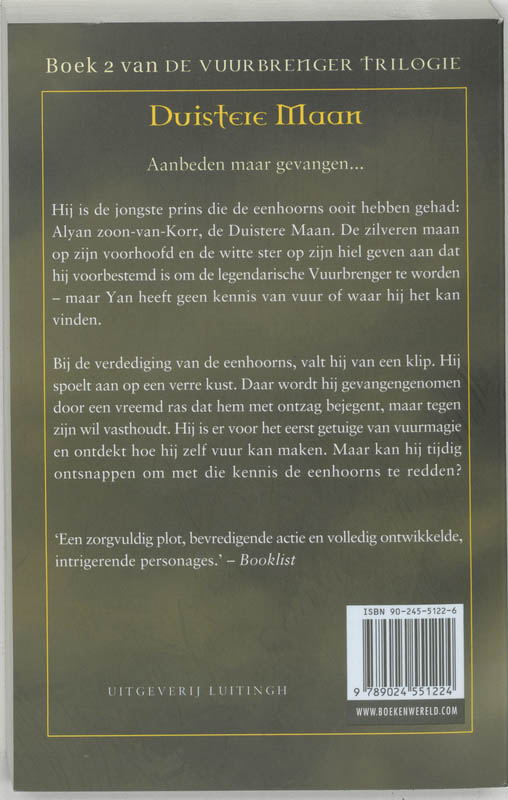 Achterkant van 2 Duistere maan