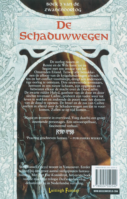 Achterkant van 3 De schaduwwegen