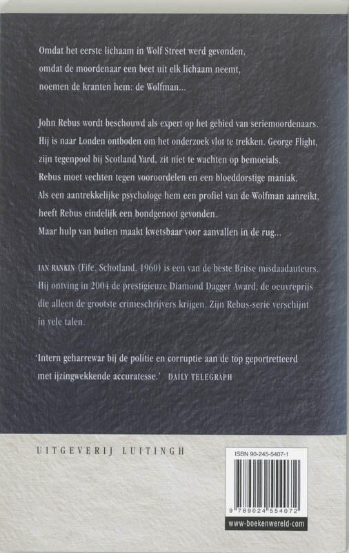 Achterkant van Hand en tand