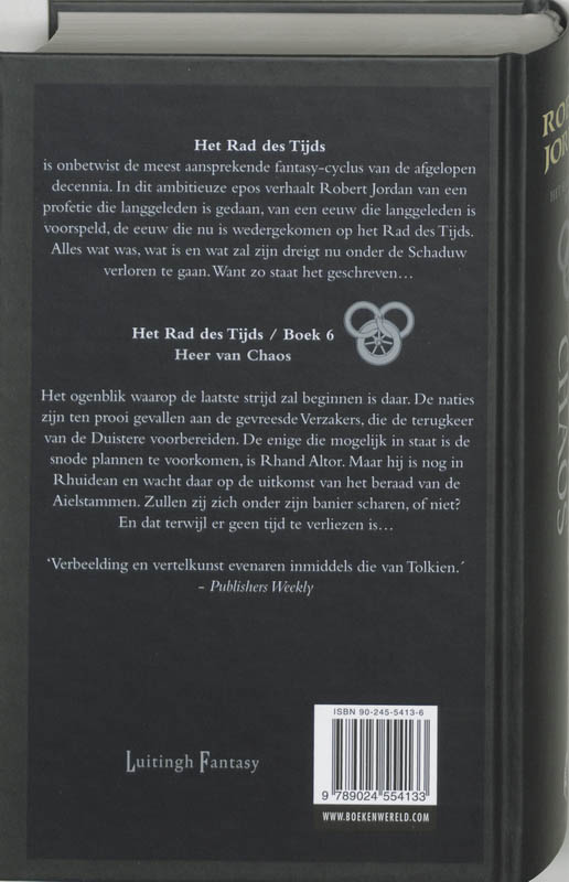 Achterkant van Heer van chaos