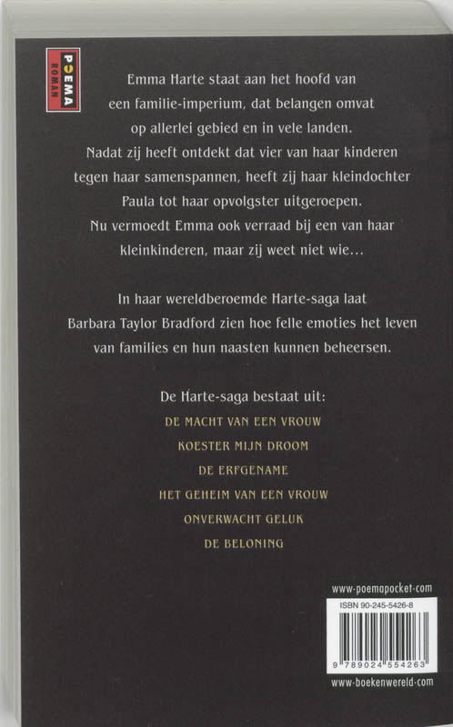 Achterkant van 2 Koester mijn droom