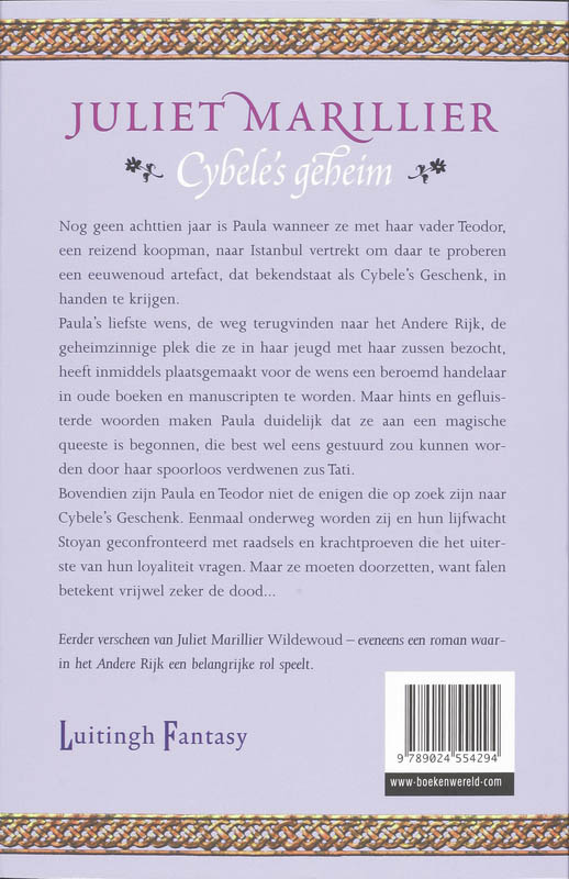 Achterkant van Cybele's geheim