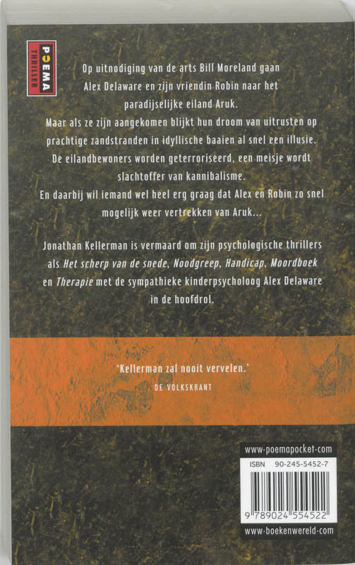 Achterkant van Het web