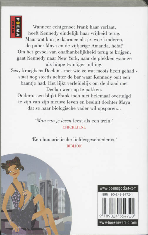 Achterkant van Man van je leven