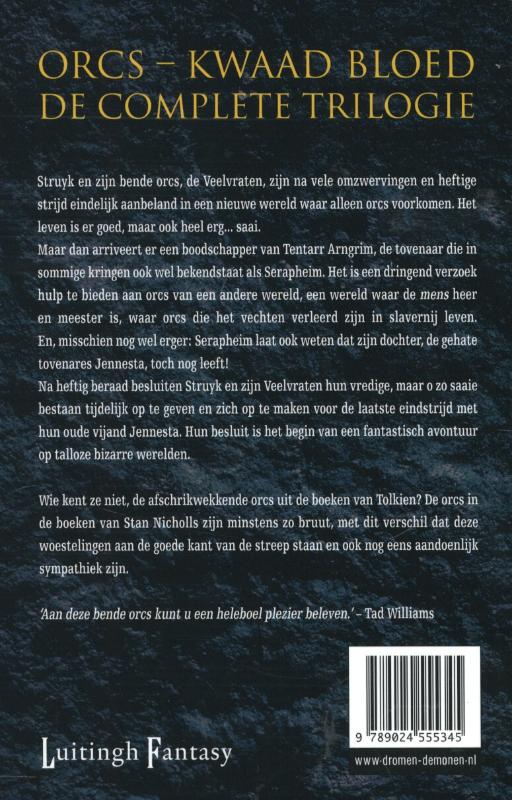 Achterkant van Orcs kwaad bloed omnibus