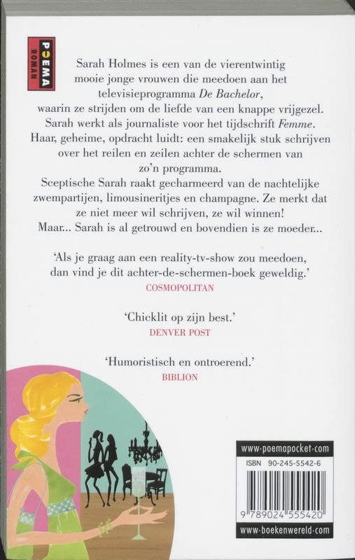 Achterkant van Bachelorette Nr 1