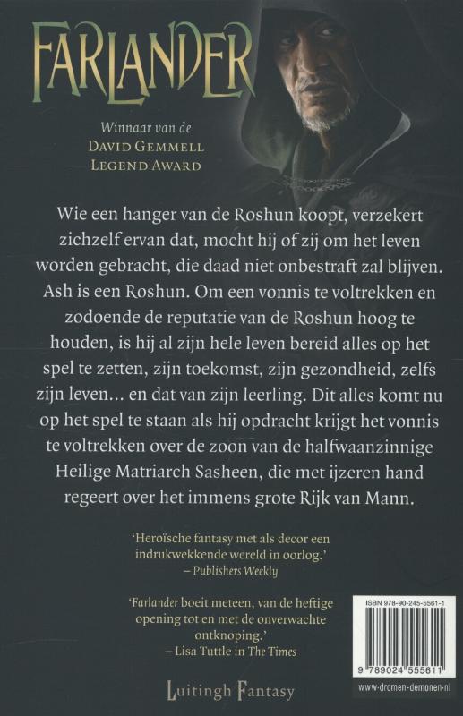 Achterkant van Farlander