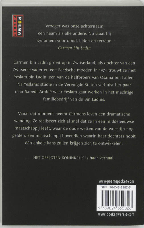 Achterkant van Het gesloten koninkrijk