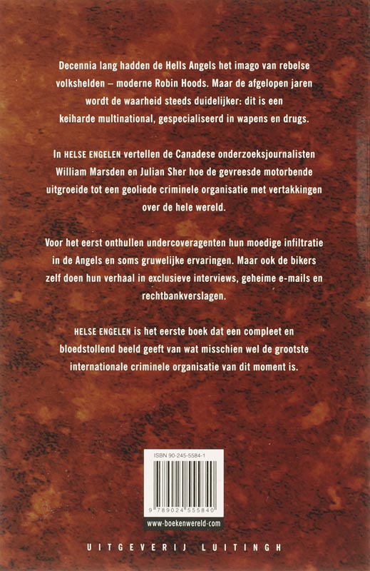 Achterkant van Helse engelen