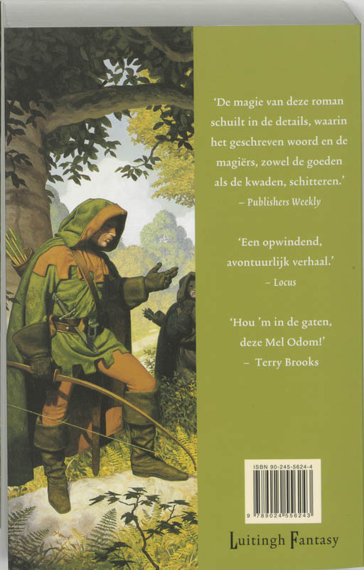 Achterkant van De magie van het woord