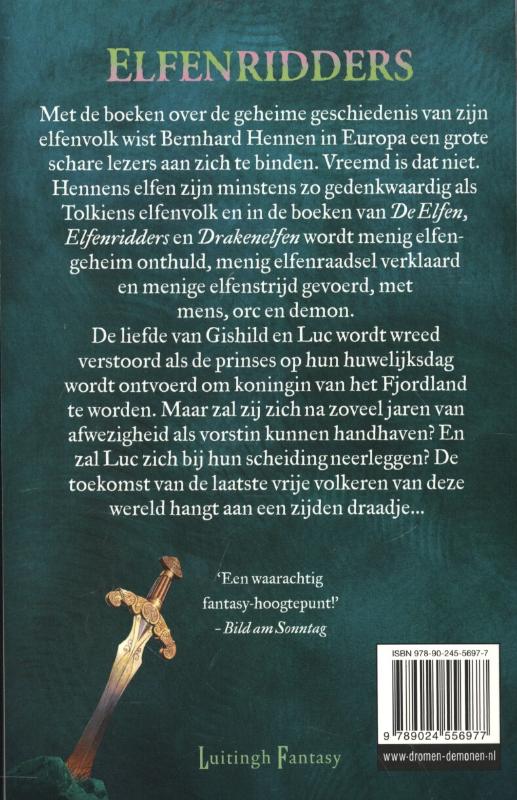 Achterkant van Alfenmark