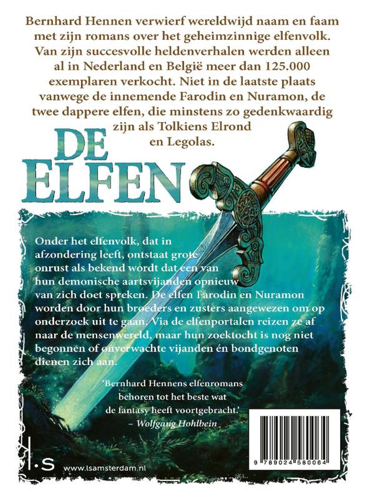 Achterkant van De Elfen