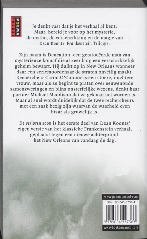Achterkant van deel 1: De verloren zoon