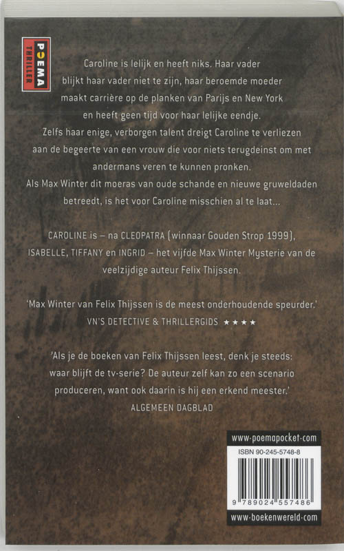 Achterkant van Caroline