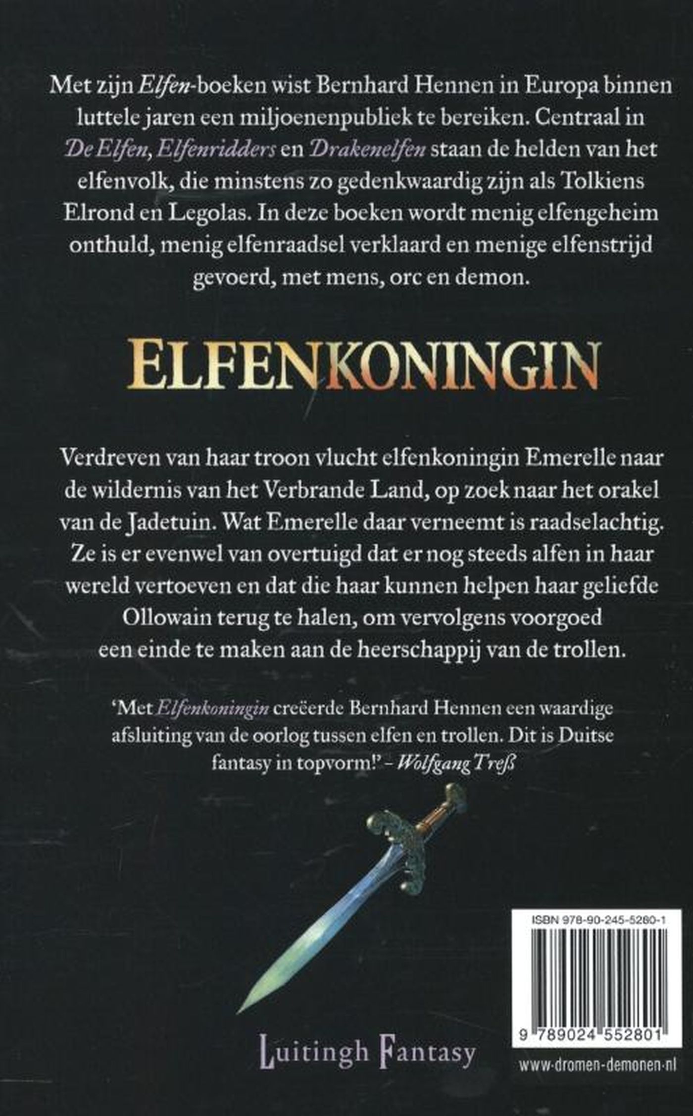 Achterkant van Elfenkoningin