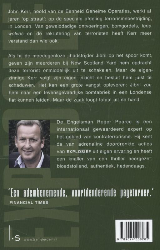 Achterkant van Explosief