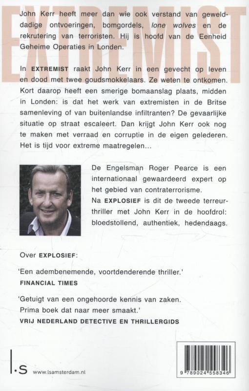 Achterkant van Extremist