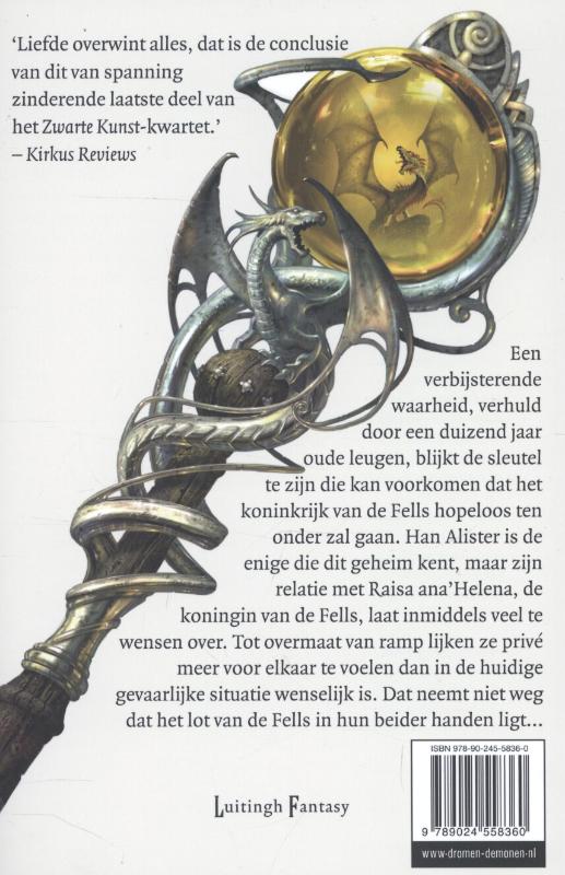 Achterkant van Scharlakenrode kroon