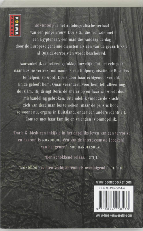 Achterkant van Monddood