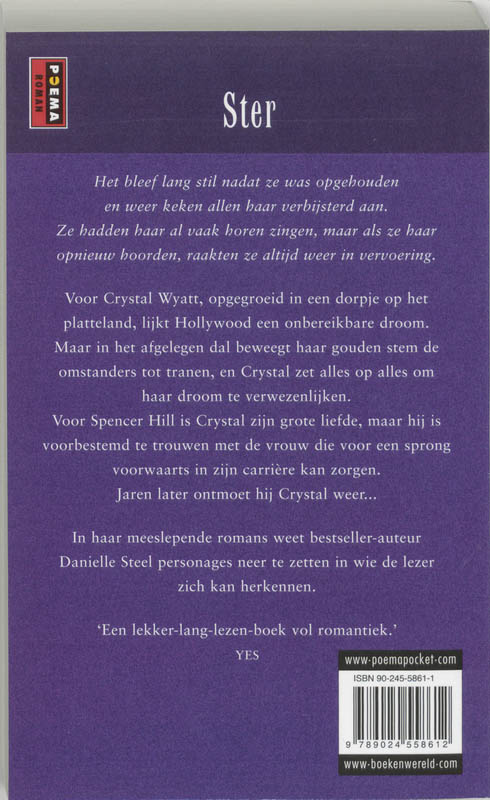 Achterkant van Ster