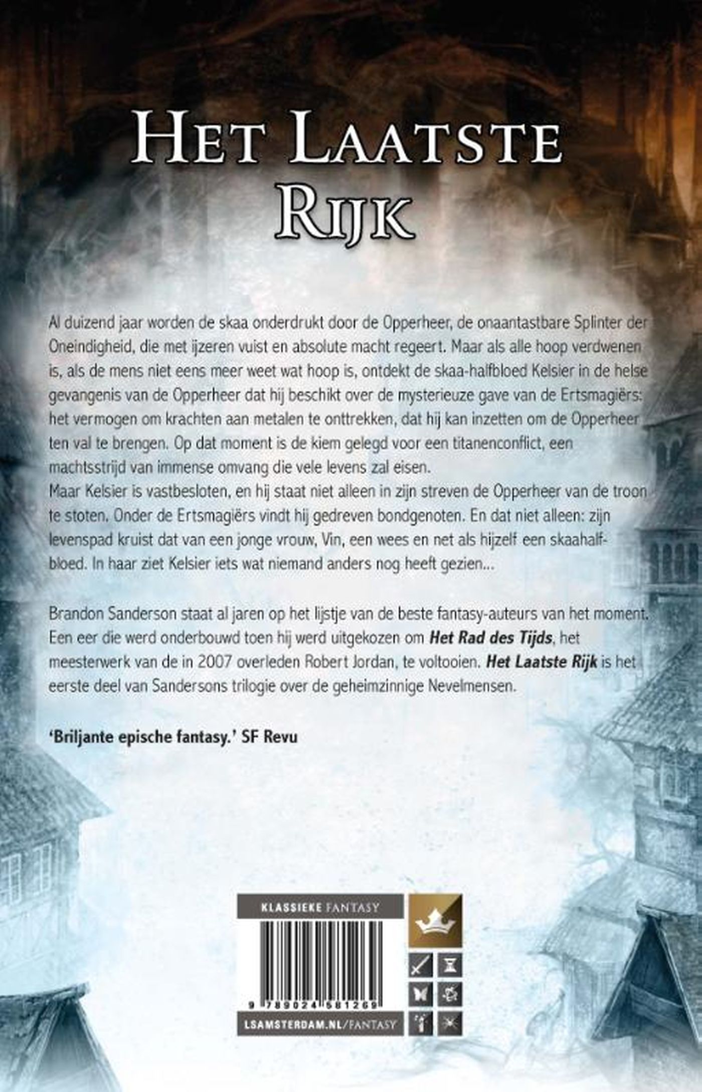 Achterkant van Het laatste rijk