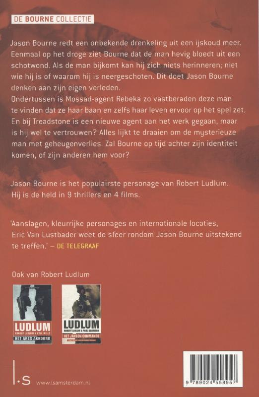 Achterkant van Het Bourne bevel