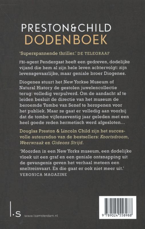 Achterkant van Dodenboek