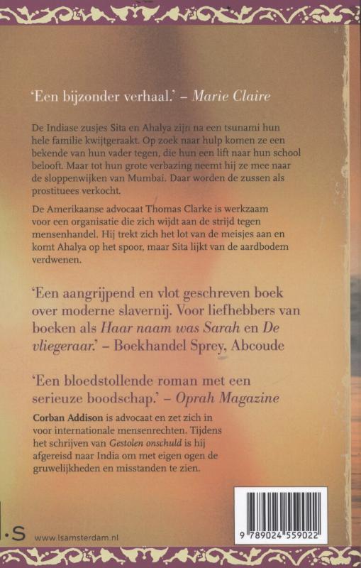 Achterkant van Gestolen onschuld