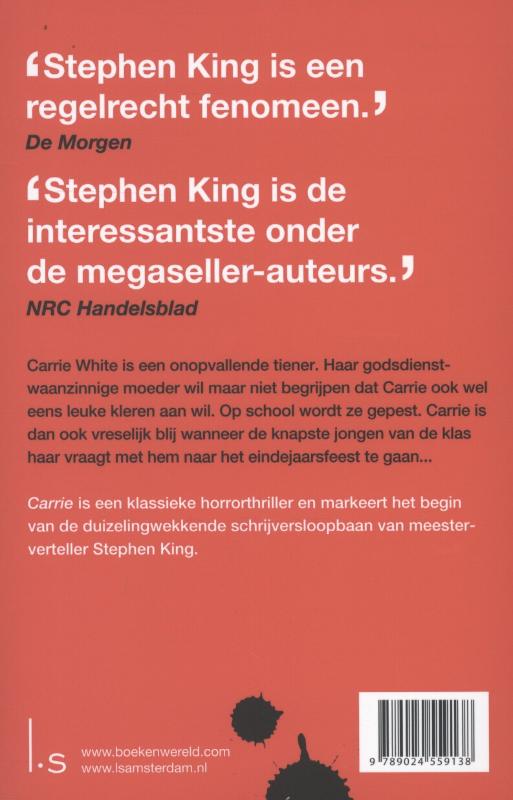 Achterkant van Carrie
