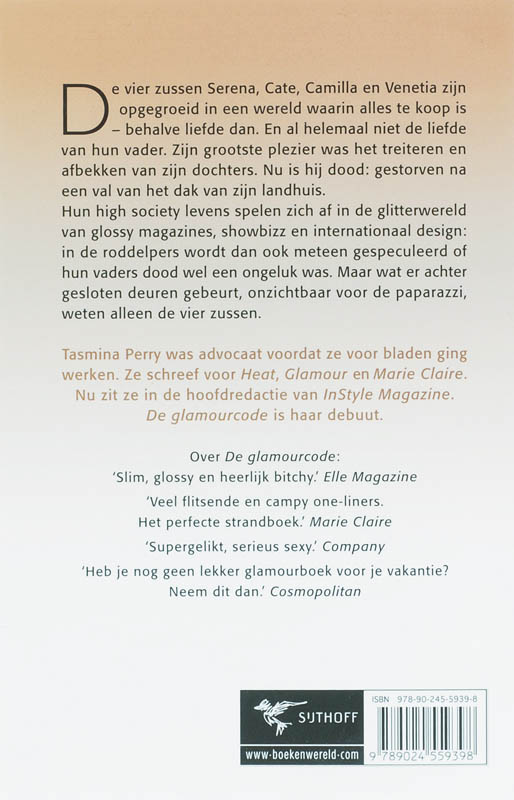 Achterkant van De glamourcode