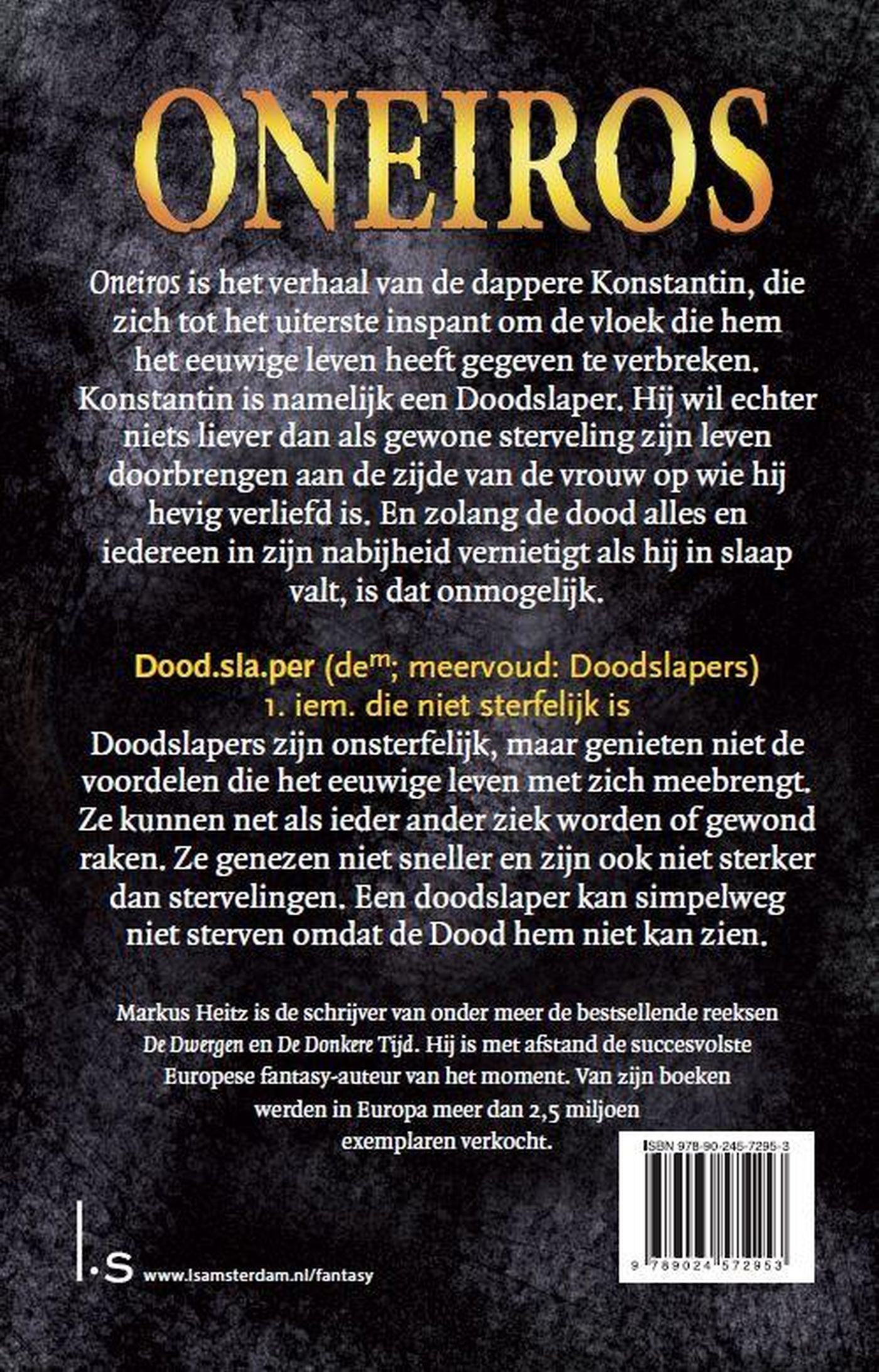 Achterkant van Oneirus