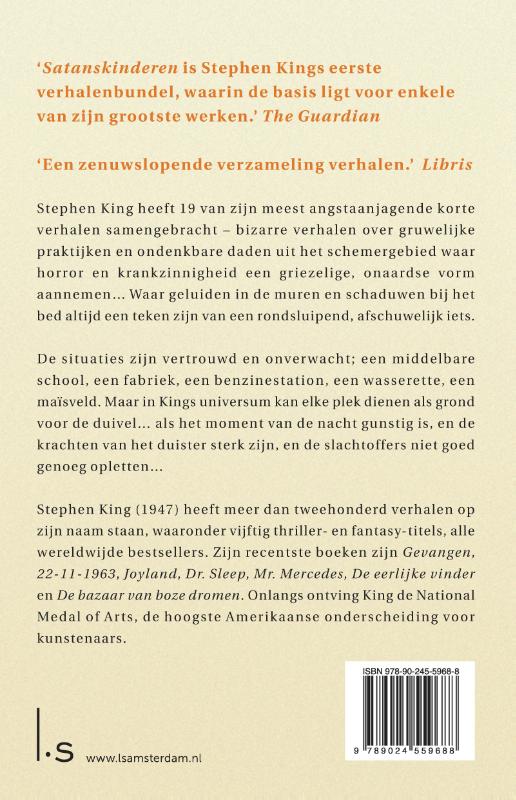 Achterkant van Satanskinderen
