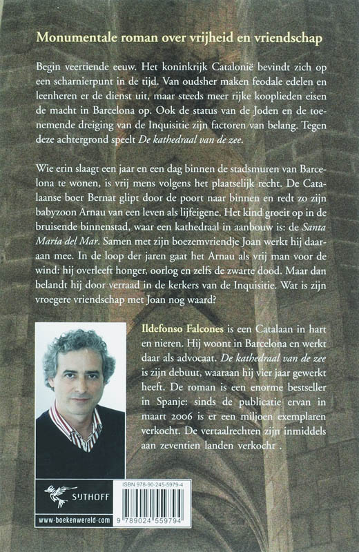 Achterkant van De kathedraal van de zee