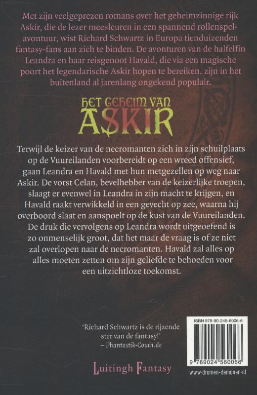 Achterkant van De vuureilanden