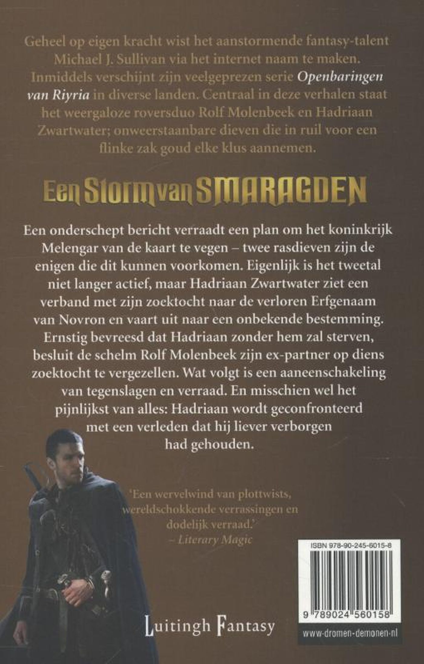 Achterkant van Een storm van Smaragden