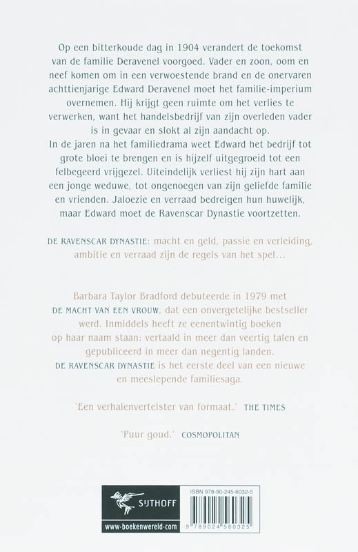 Achterkant van De Ravenscar dynasty