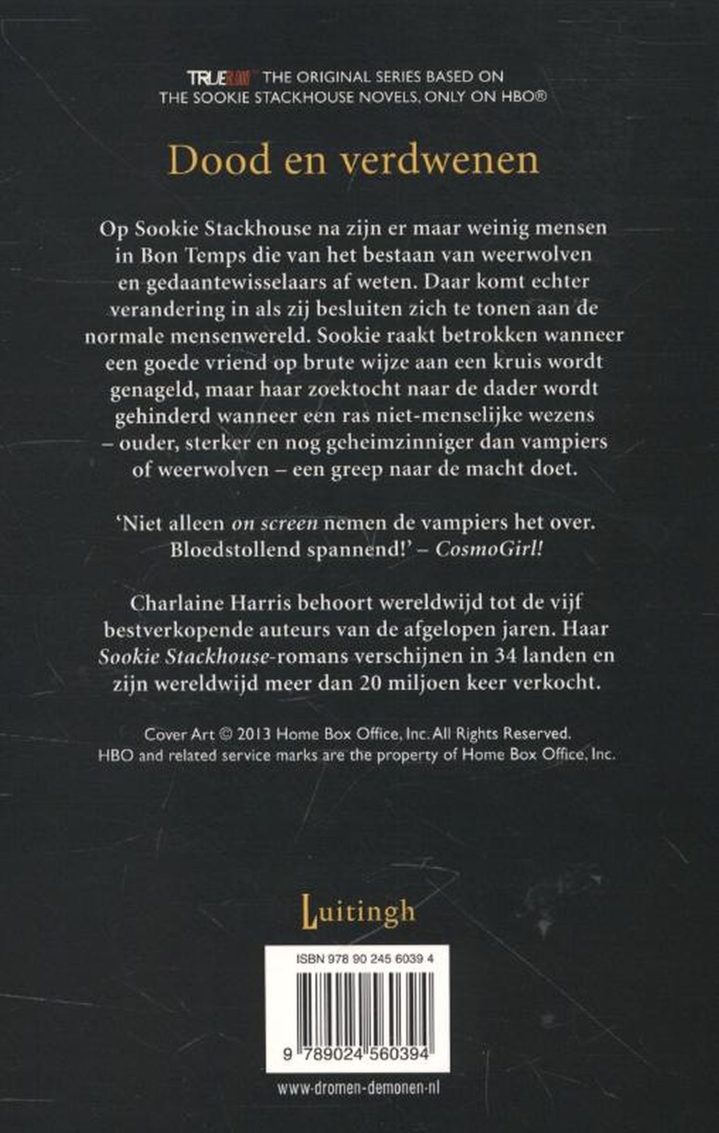 Achterkant van Dood en verdwenen
