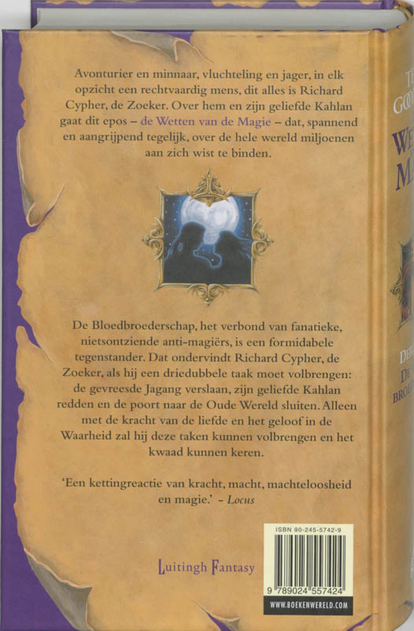 Achterkant van De bloedbroederschap