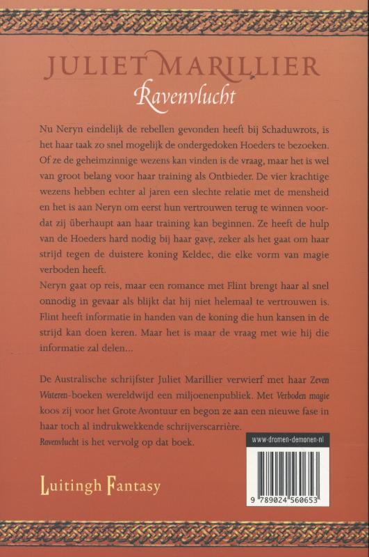 Achterkant van Ravenvlucht
