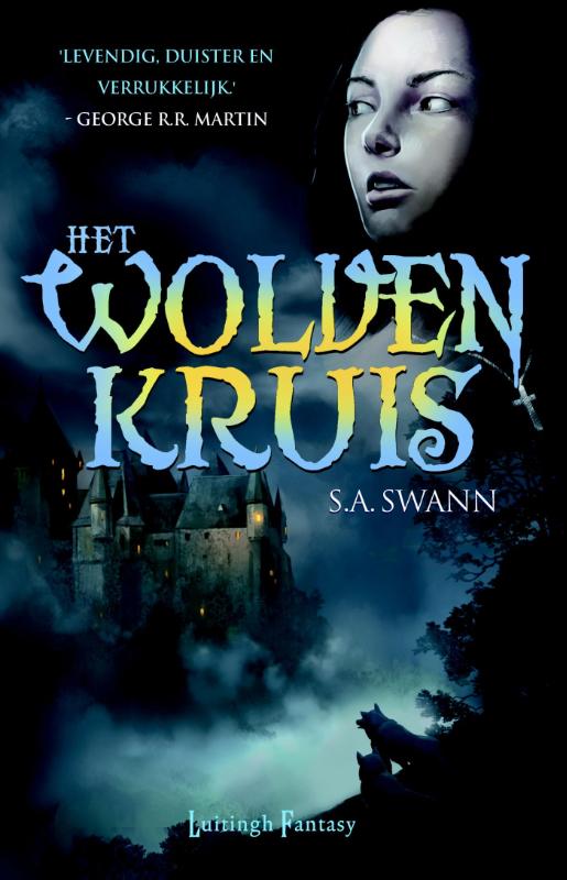 Achterkant van Het wolvenmeisje ; Het Wolvenkruis