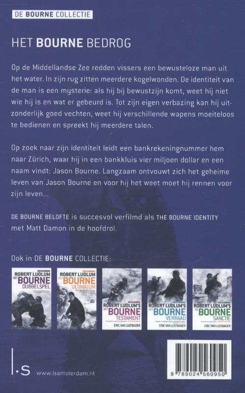 Achterkant van Het Bourne bedrog