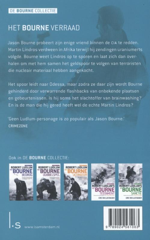 Achterkant van Het Bourne verraad
