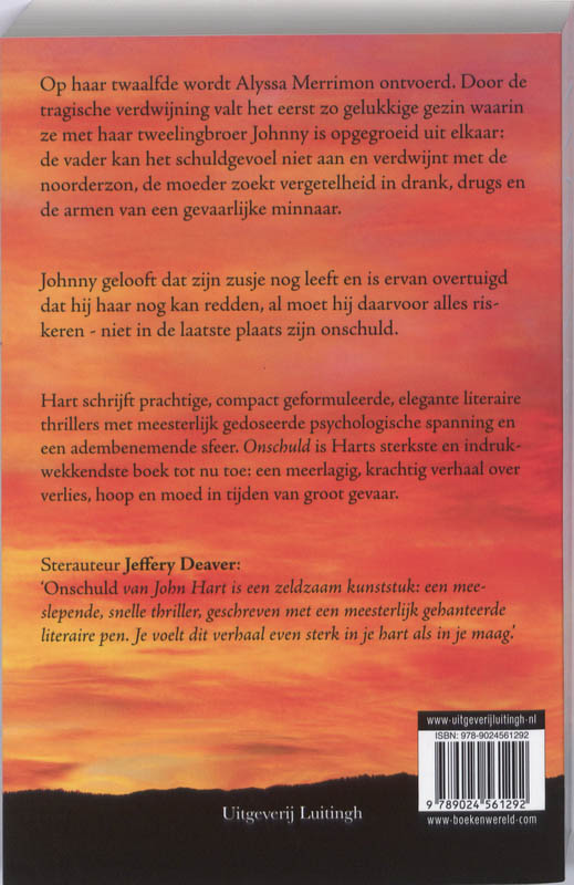 Achterkant van Onschuld