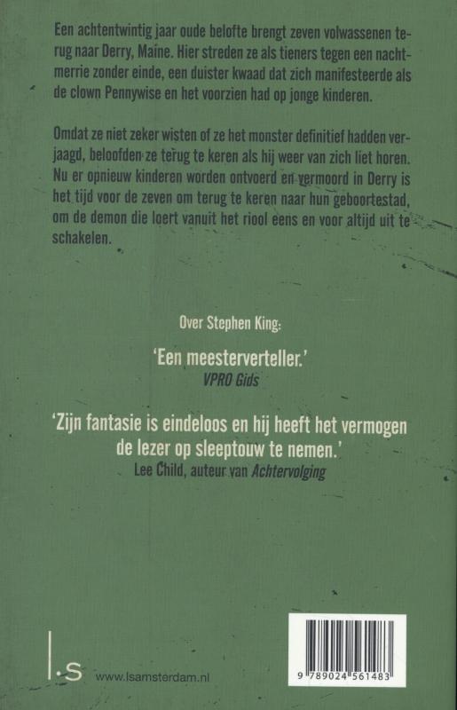 Achterkant van It