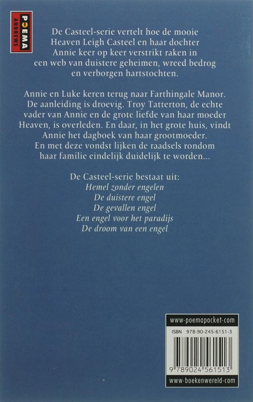 Achterkant van 5 De droom van een engel