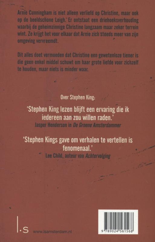 Achterkant van Christine