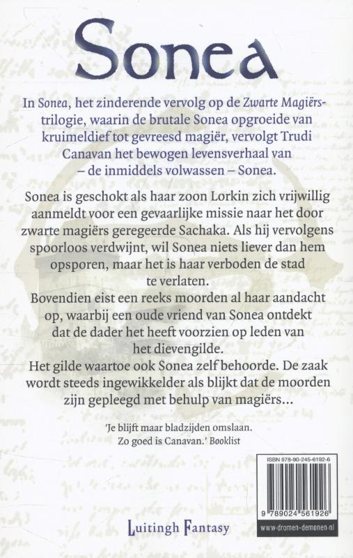 Achterkant van De afgezant