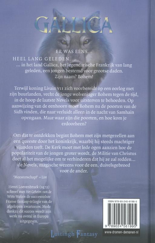 Achterkant van De stem van de nevels