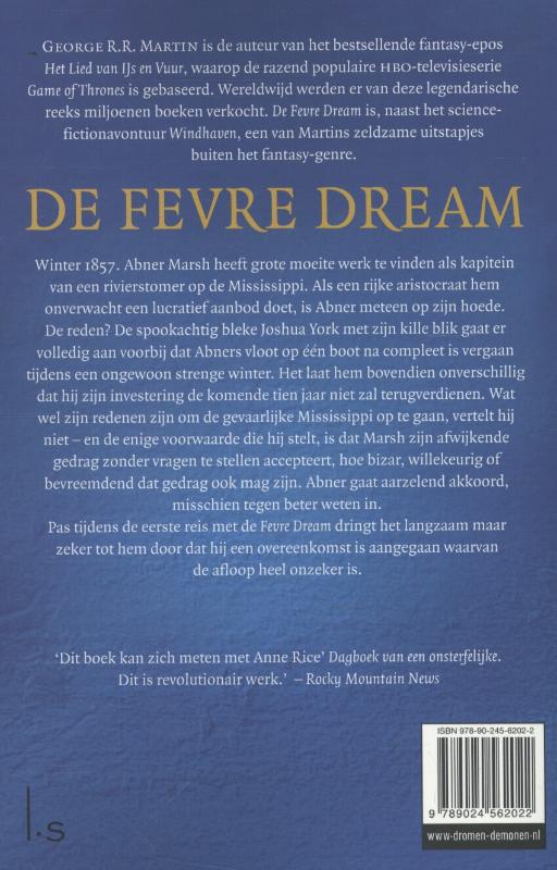 Achterkant van De Fevre Dream