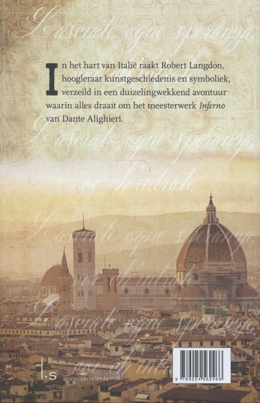 Achterkant van Inferno